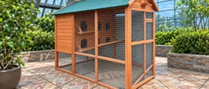 roofed-wooden-animal-enclosure